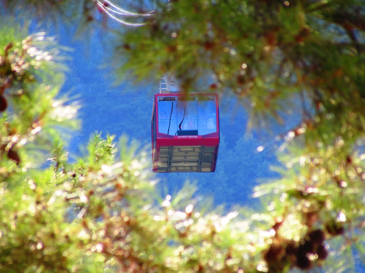 Cable car at Mount Takhtaly - Olympos (Kemer)